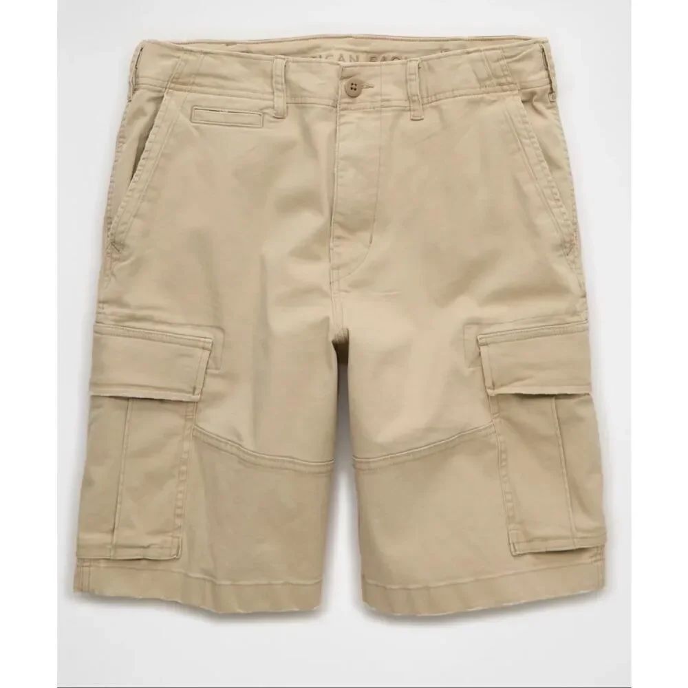 American Eagle 10" Flex Lived-In Cargo Short